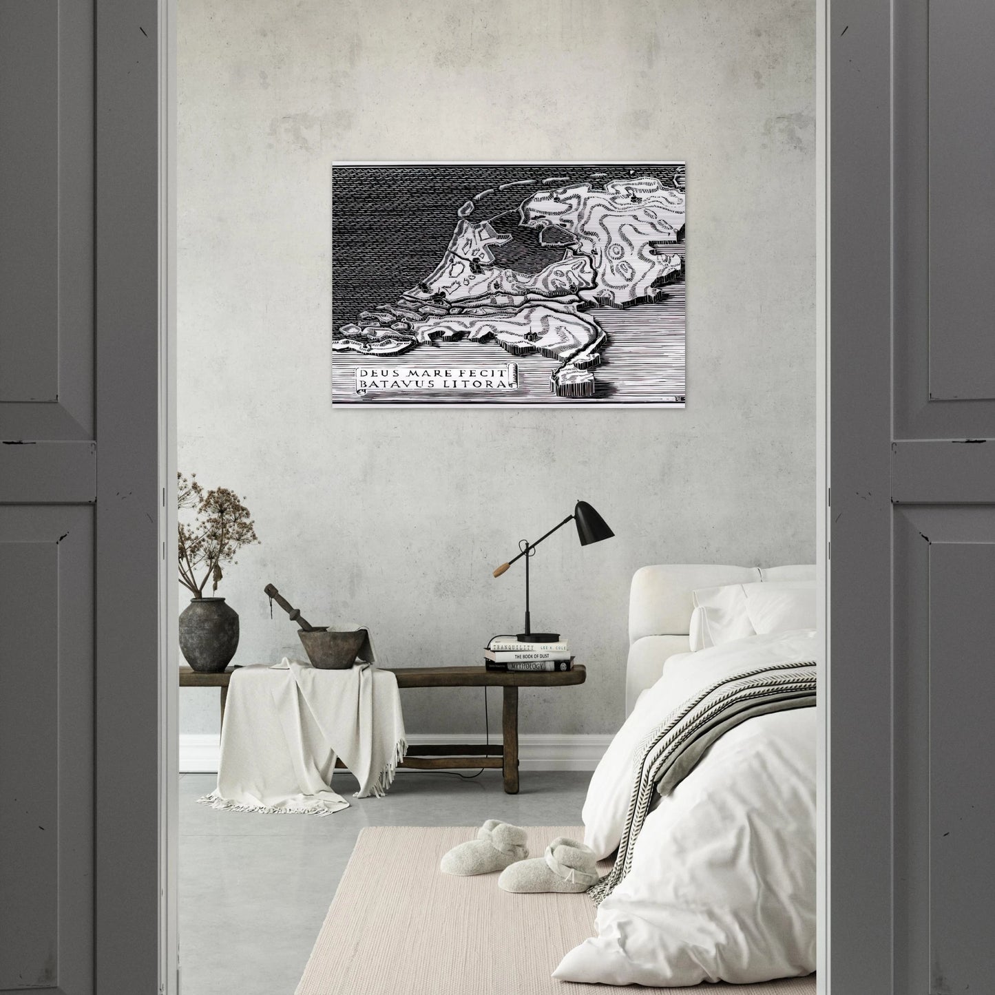 ESCHER (28) - MC Escher Brushed Aluminum Print - 70x100 cm / 28x40 inches | MC Escher Aluminum Print | MC Escher Prints