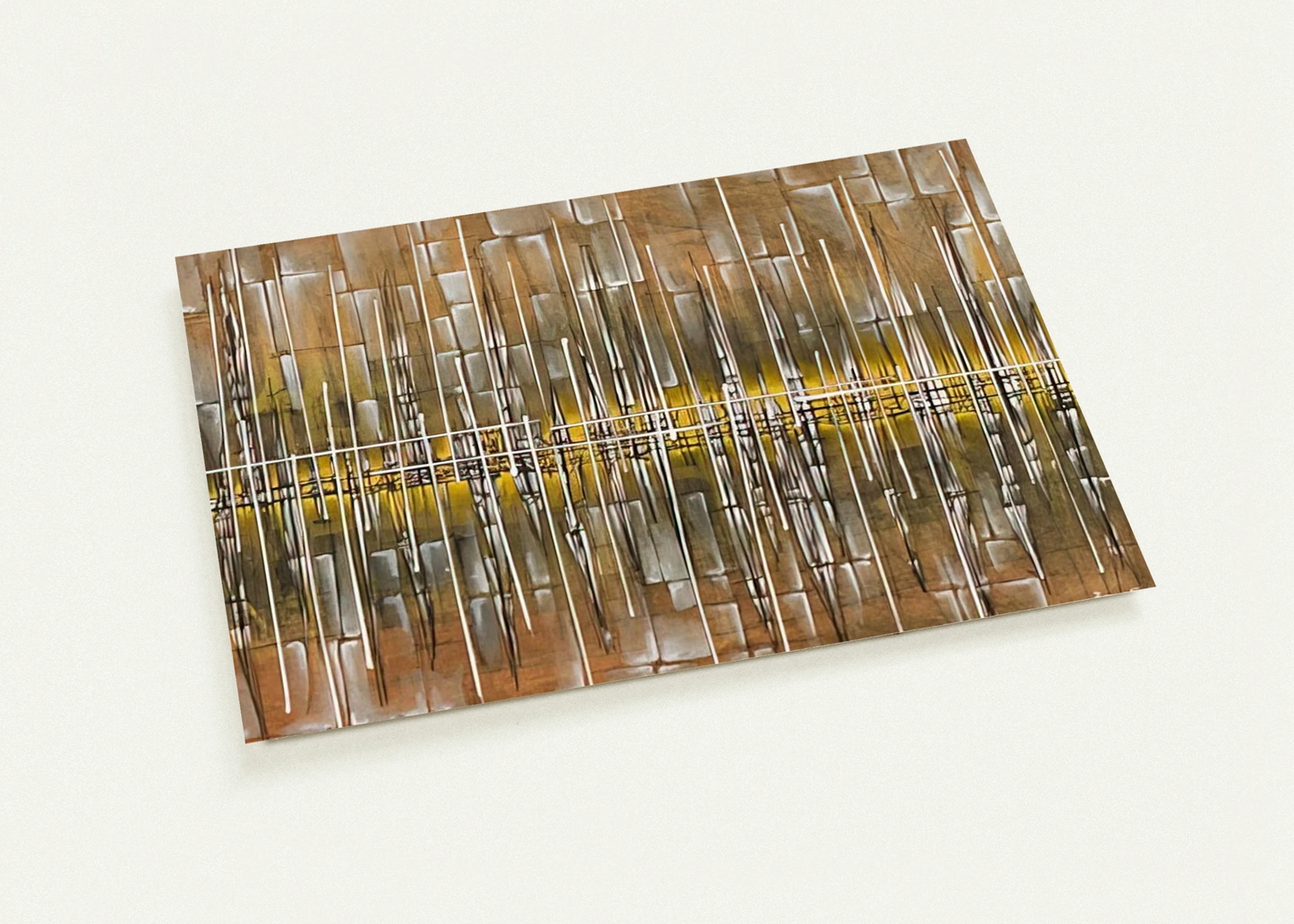 Dialogue II - 1954 By Jimmy Ernst Pack of 10 Post Cards | Jimmy Ernst Post Cards | A6 (10.5 x 14.8 cm) - 4.1 x 5.8 inches