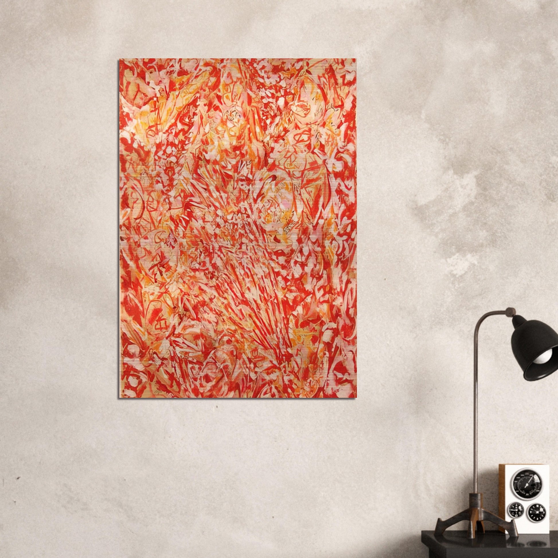 Summer Play - Lee Krasner Brushed Aluminum Print - 70x100 cm / 28x40 inches | Lee Krasner Aluminum Print | Lee Krasner Prints