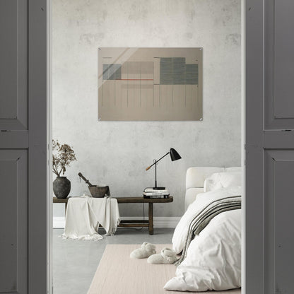 Acrilico no. 13 - 1976 - Bice Lazzari Acrylic Print - 70x100 cm / 28x40″ inches