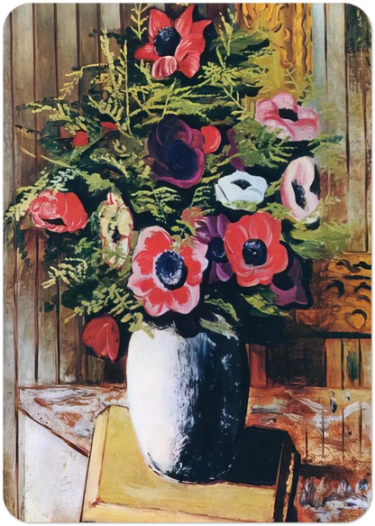 NOT IDENTIFIED 12 By Moise Kisling Pack of 10 Post Cards | Moise Kisling Post Cards | A6 (10.5 x 14.8 cm) - 4.1 x 5.8 inches