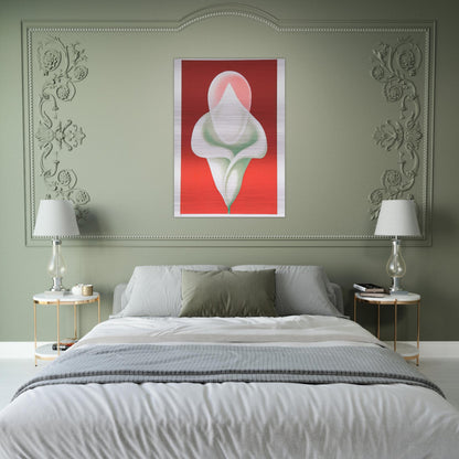 Abstract Tulip - 1979 - Clarence Holbrook Carter Brushed Aluminum Print - 70x100 cm / 28x40 inches | Clarence Holbrook Carter Aluminum Print | Clarence Holbrook Carter Prints