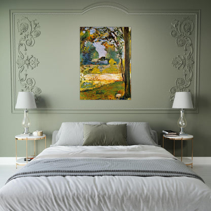 TOULOUSE LANDSCAPE 1898 - Henri Matisse Brushed Aluminum Print - 70x100 cm / 28x40 inches | Henri Matisse Aluminum Print | Henri Matisse Prints