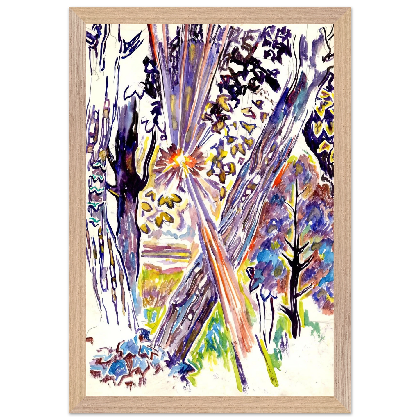 Walter Inglis Anderson - Walter Anderson Wall art - A1 (59.4 x 84.1  cm) - Fine Art Poster-canvas - -