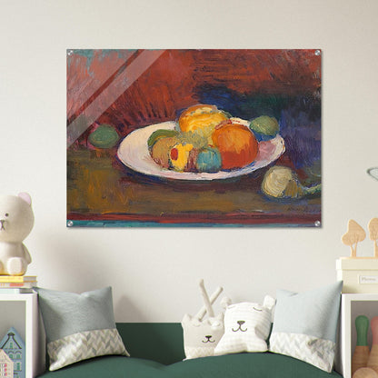 ASSIETTE DE FRUITS FRUIT DISH 1902 - Henri Matisse Acrylic Print - 70x100 cm / 28x40″ inches
