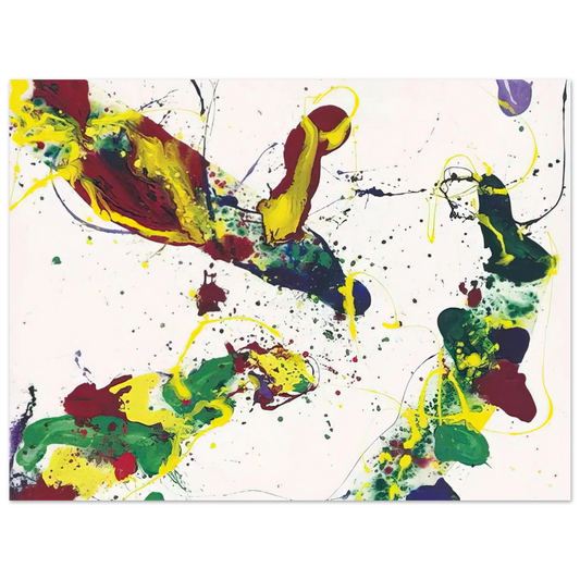 Sam Francis - Hail Hailey  75x100 cm / 30x40inches Fine Art Poster