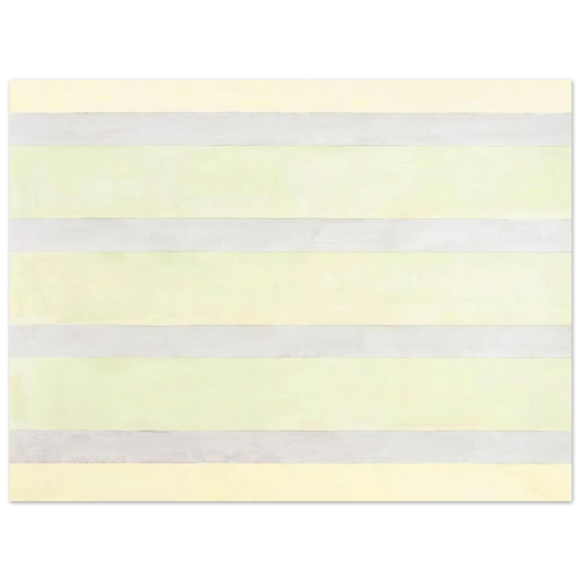 Agnes Martin - Untitled #11  75x100 cm / 30x40inches Fine Art Poster