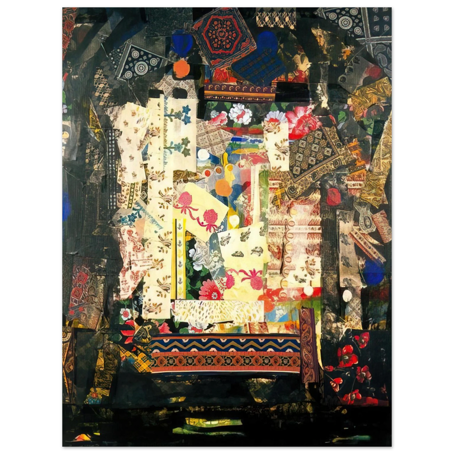 Miriam Schapiro - Window on Montana - PD Pattern and Decoration  75x100 cm / 30x40inches Fine Art Poster
