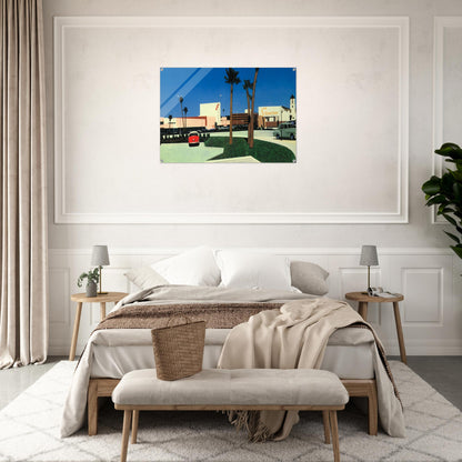 In the beginning Stonestown - Hiroshi Nagai Acrylic Print - 70x100 cm / 28x40″ inches