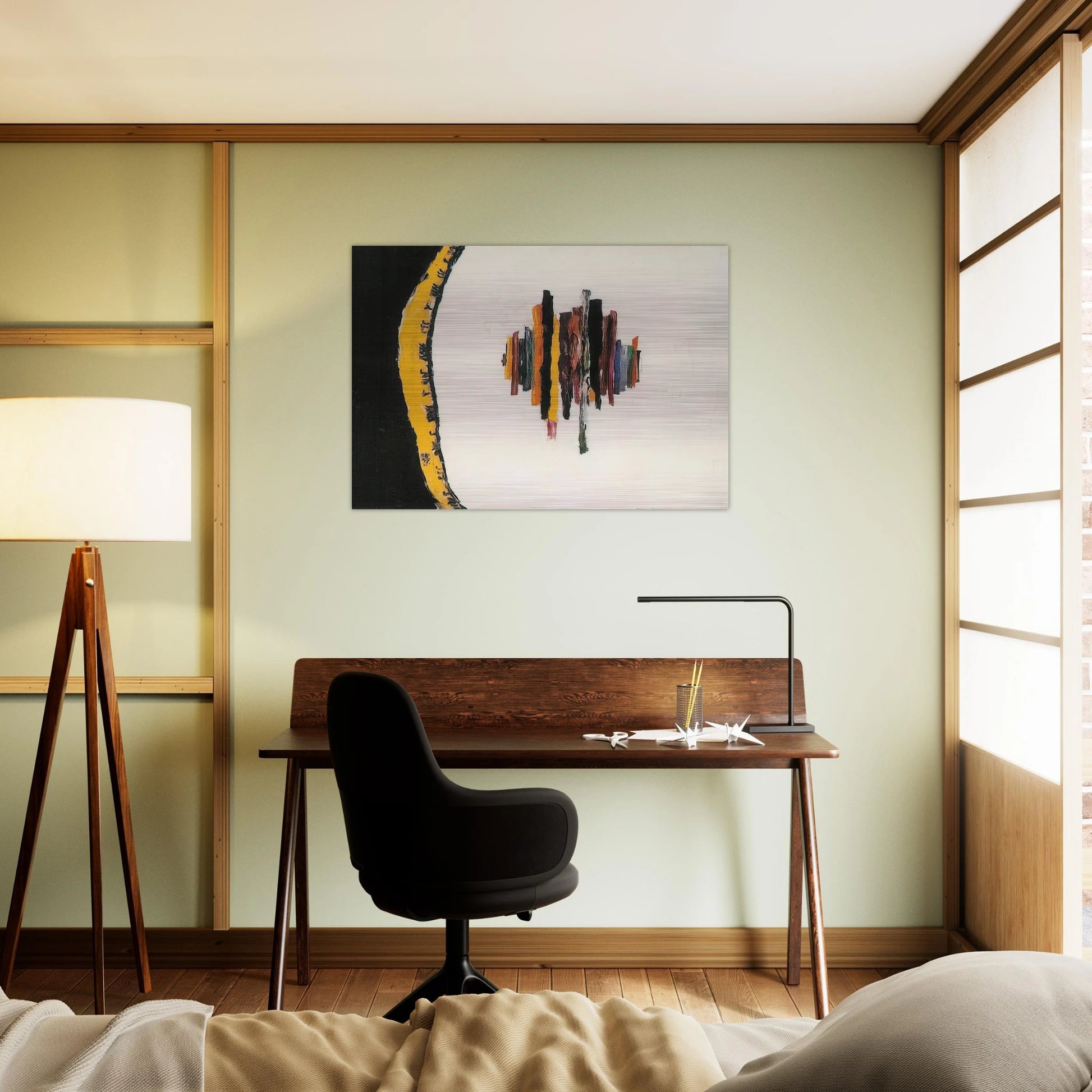 Mind Crystal - 1946 - Forrest Bess Brushed Aluminum Print - 70x100 cm / 28x40 inches | Forrest Bess Aluminum Print | Forrest Bess Prints