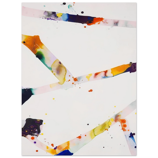 Sam Francis - From Tokyo #3  75x100 cm / 30x40inches Fine Art Poster