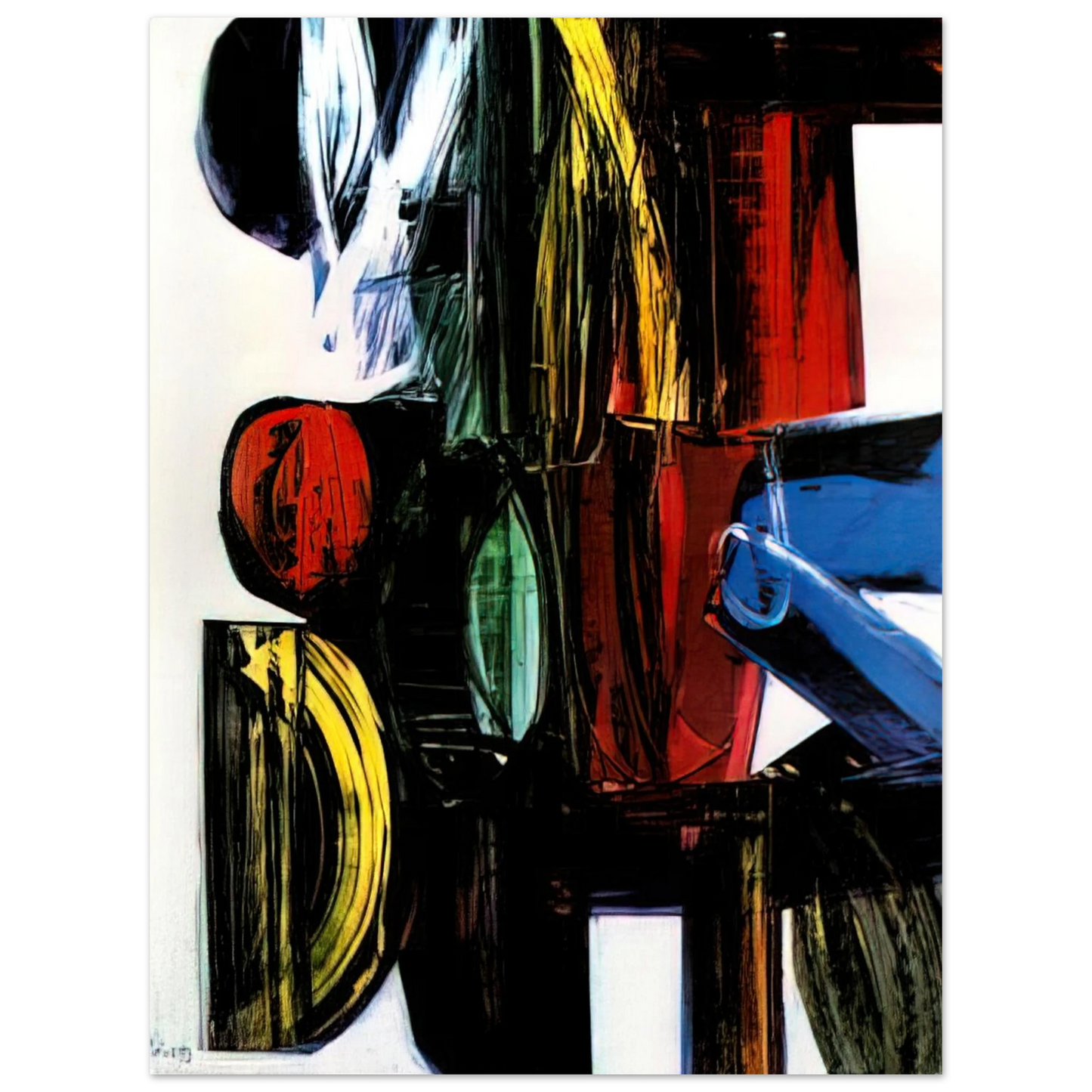 Joao Vieira - Anagrama - 1973  75x100 cm / 30x40inches Fine Art Poster