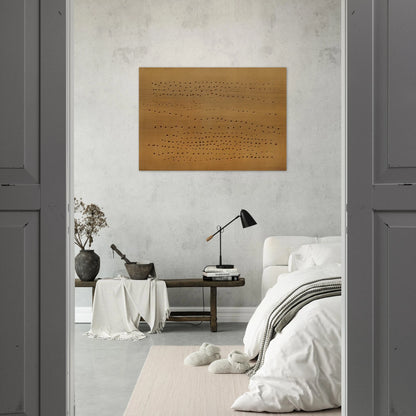 Concept Spatiale - 1950 - Lucio Fontana Brushed Aluminum Print - 70x100 cm / 28x40 inches | Lucio Fontana Aluminum Print | Lucio Fontana Prints