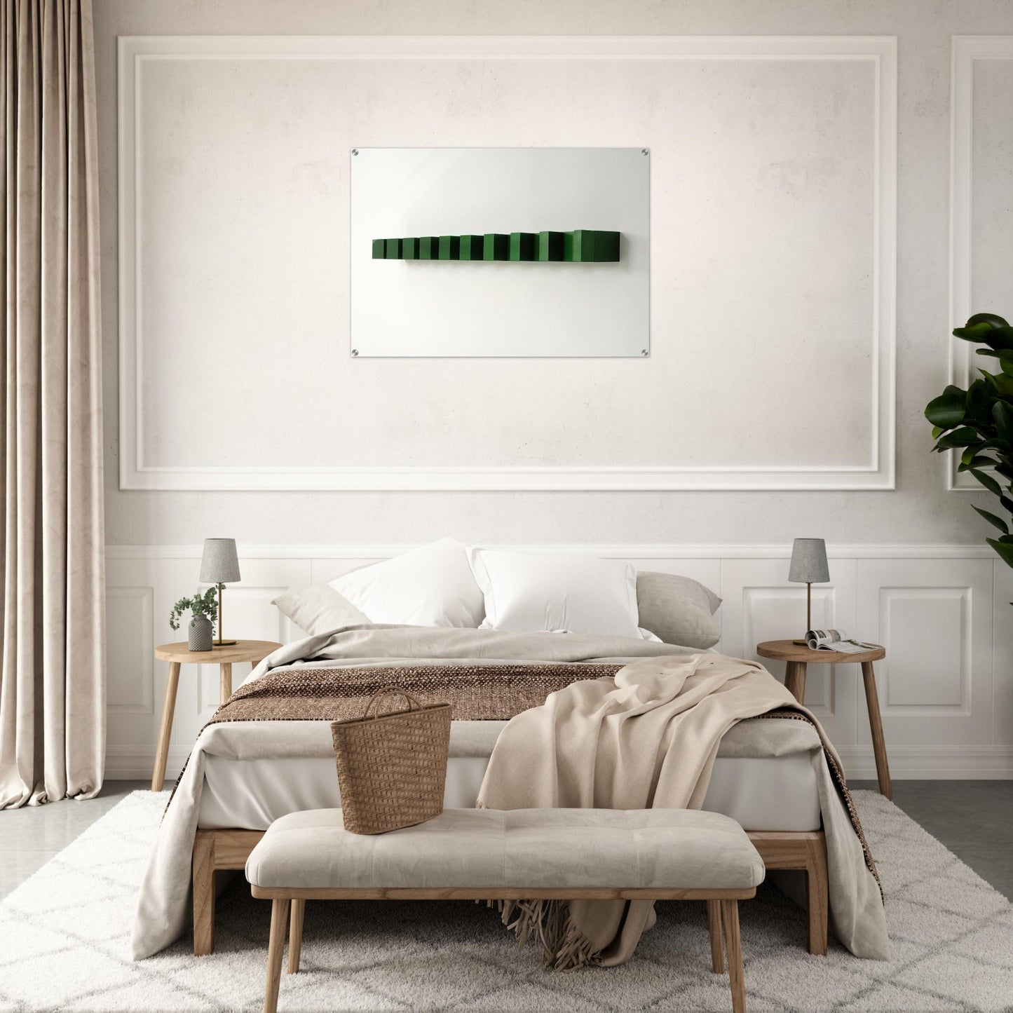 Untitled Bernstein 74-8 - 1974 - Donald Judd Acrylic Print - 70x100 cm / 28x40″ inches