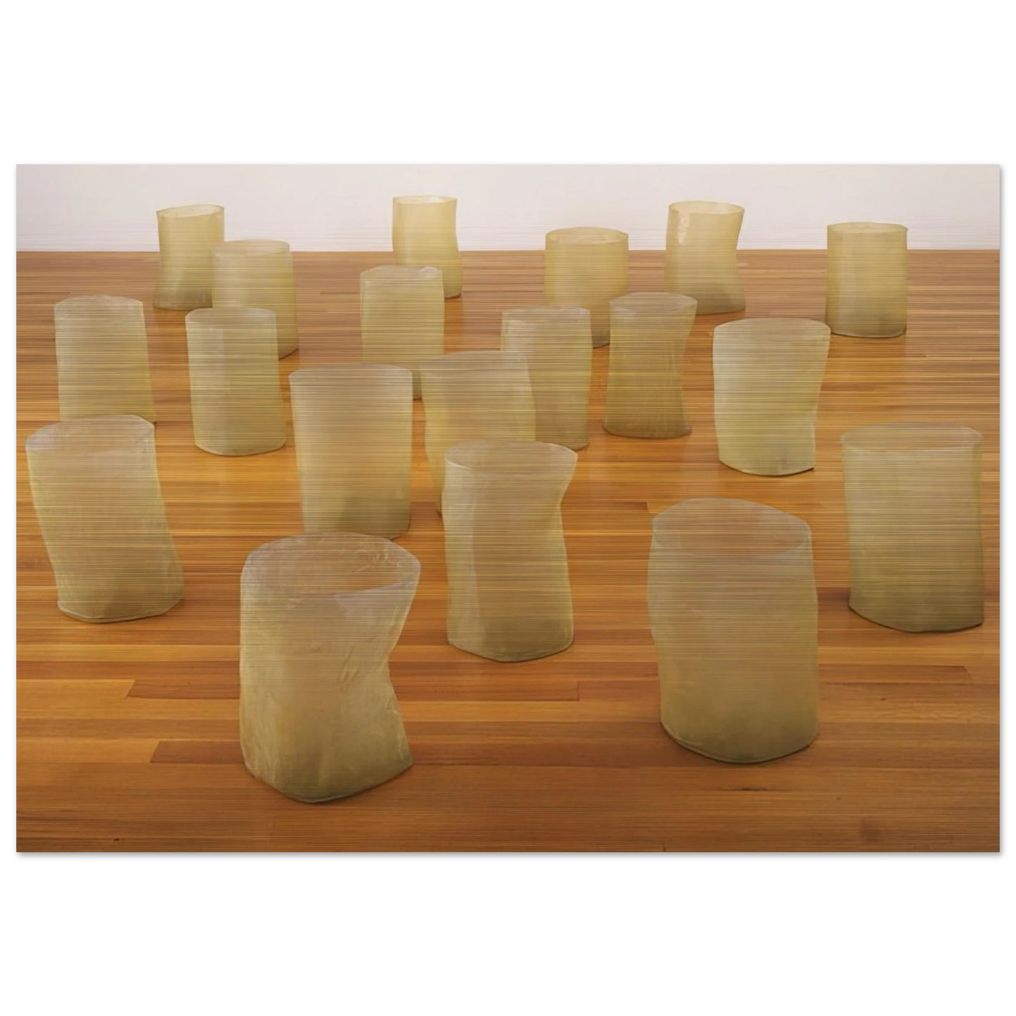 REPETITION NINETEEN III 1968 - Eva Hesse Brushed Aluminum Print - 70x100 cm / 28x40 inches | Eva Hesse Aluminum Print | Eva Hesse Prints