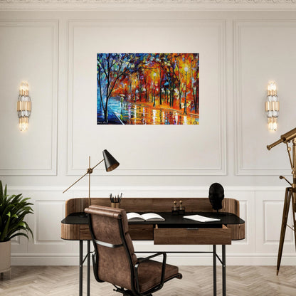 Leonid Afremov - Leonid Afremov Brushed Aluminum Print - 70x100 cm / 28x40 inches | Leonid Afremov Aluminum Print | Leonid Afremov Prints