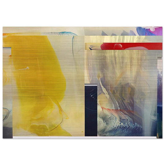River Falls - Sam Gilliam Brushed Aluminum Print - 70x100 cm / 28x40 inches | Sam Gilliam Aluminum Print | Sam Gilliam Prints