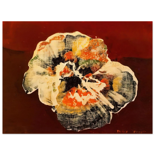 Max Ernst - Flower Shell  75x100 cm / 30x40inches Fine Art Poster