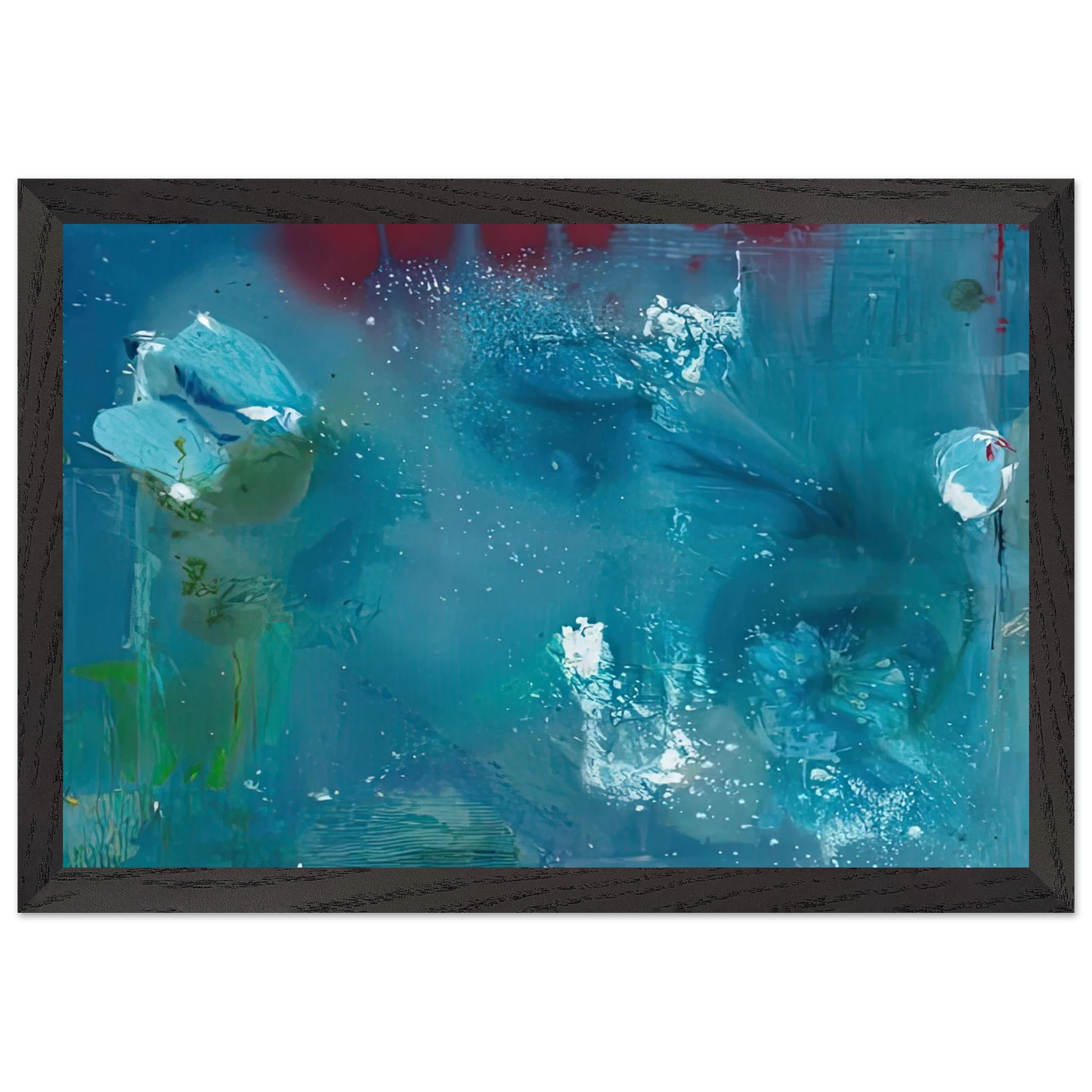 Helen Frankenthaler - Stella Polaris, 1990- Wall Art - 28x40 inches / 70x70 cm - Canvas (Imperial)-canvas - -