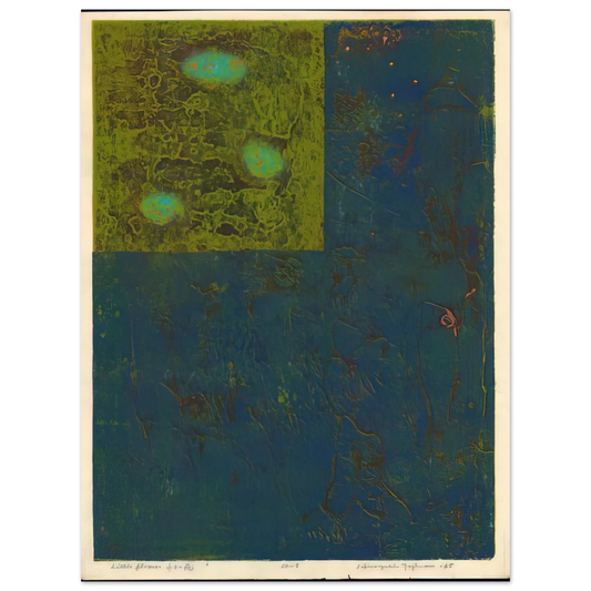 Hiroyuki Tajima - Little Flower - 1965  75x100 cm / 30x40inches Fine Art Poster