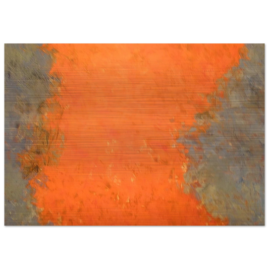 Untitled - 1959 - Theodoros Stamos Brushed Aluminum Print - 70x100 cm / 28x40 inches | Theodoros Stamos Aluminum Print | Theodoros Stamos Prints