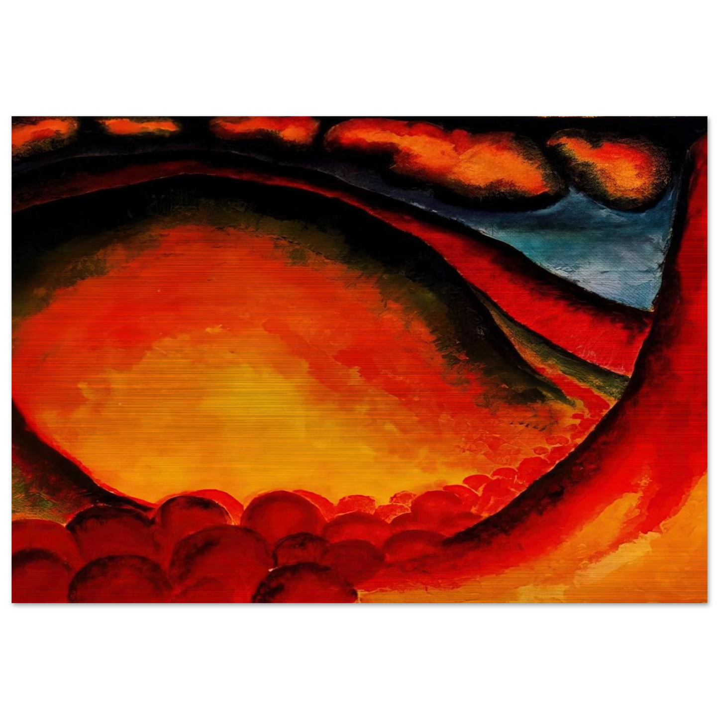 Special ?21 - Georgia O'Keeffe Brushed Aluminum Print - 70x100 cm / 28x40 inches | Georgia O'Keeffe Aluminum Print | Georgia O'Keeffe Prints