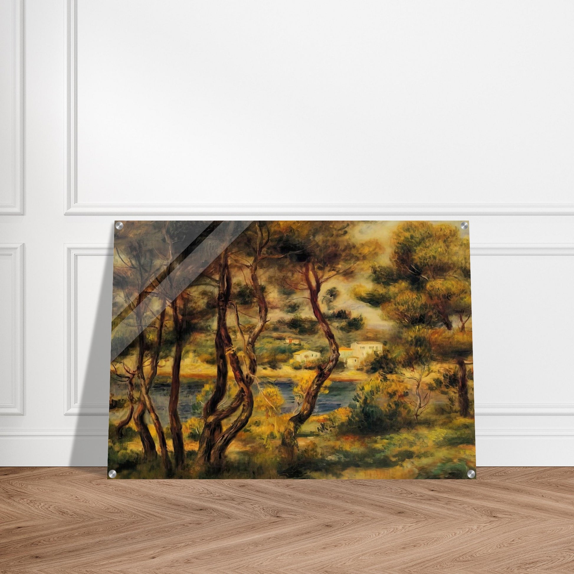 Cape Saint Jean - Pierre-Auguste Renoir Acrylic Print - 70x100 cm / 28x40″ inches