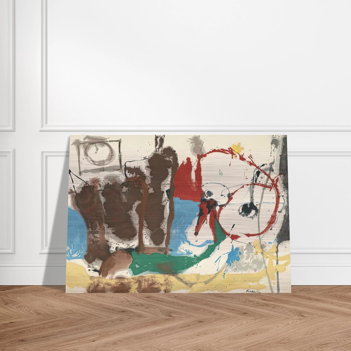 Mother Goose Melody, 1959- - Helen Frankenthaler Brushed Aluminum Print - 70x100 cm / 28x40 inches | Helen Frankenthaler Aluminum Print | Helen Frankenthaler Prints