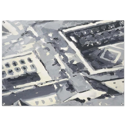 TOWNSCAPE M1 1968 - Gerhard Richter Acrylic Print - 70x100 cm / 28x40″ inches