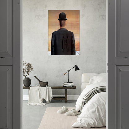 THE SPIRIT OF ADVENTURE 1962 - Rene Magritte Brushed Aluminum Print - 70x100 cm / 28x40 inches | Rene Magritte Aluminum Print | Rene Magritte Prints