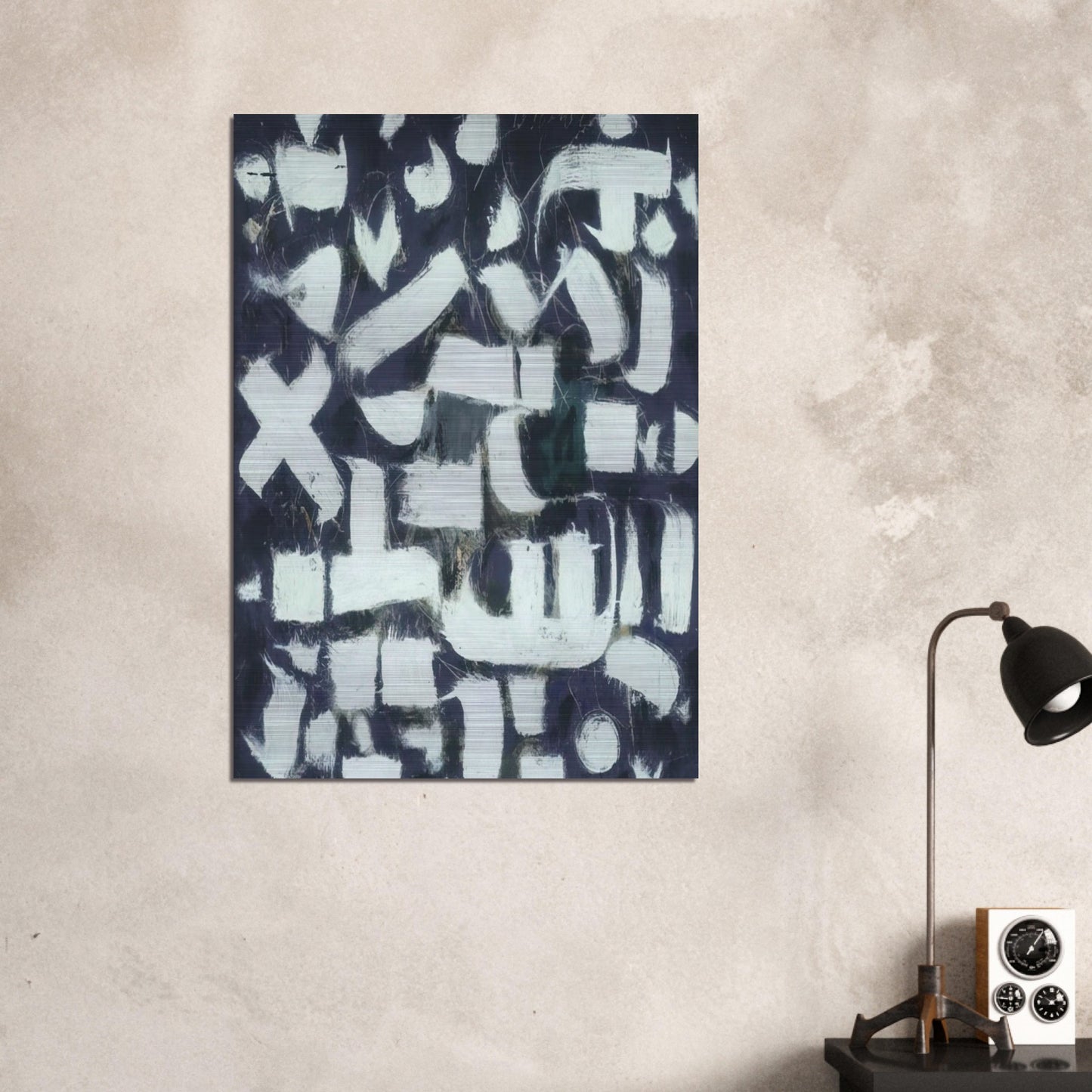 Number 14 - 1949 - Bradley Walker Tomlin Brushed Aluminum Print - 70x100 cm / 28x40 inches | Bradley Walker Tomlin Aluminum Print | Bradley Walker Tomlin Prints