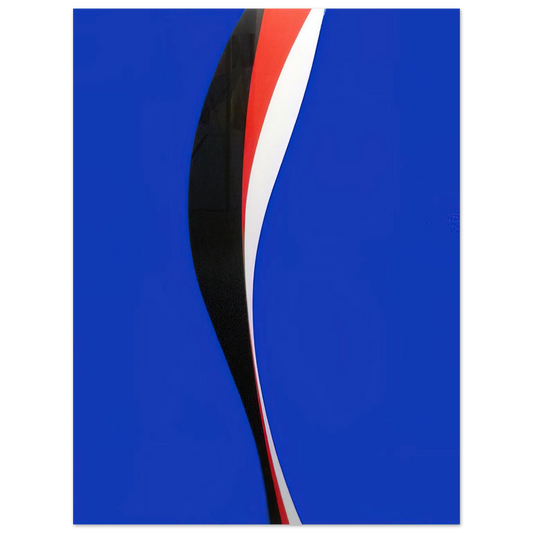 Lorser Feitelson - Untitled - Hard Edge Painting  75x100 cm / 30x40inches Fine Art Poster