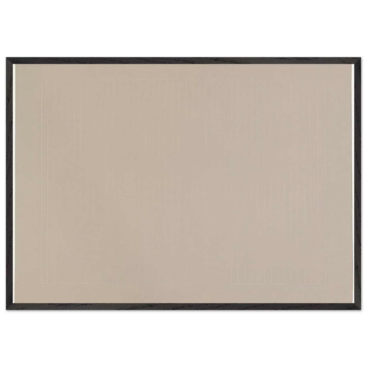 Untitled - 1972 N4 - Gene Davis 70x100 cm / 28x40 inches Framed Art Print – Black Wooden Frame