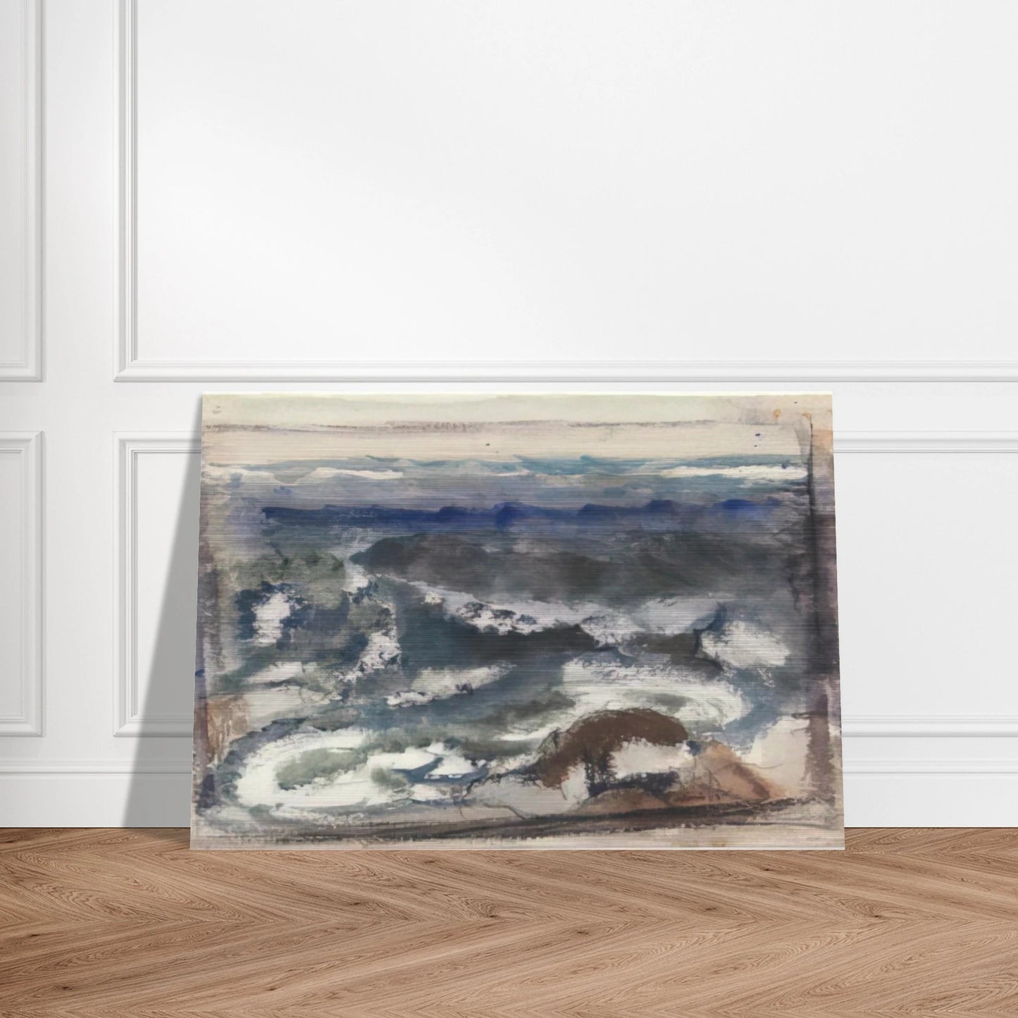 The Sea - 1923 - John Marin Brushed Aluminum Print - 70x100 cm / 28x40 inches | John Marin Aluminum Print | John Marin Prints