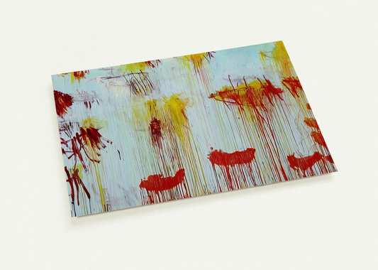 Lepanto, Part XI By Cy Twombly Pack of 10 Post Cards | Cy Twombly Post Cards | A6 (10.5 x 14.8 cm) - 4.1 x 5.8 inches