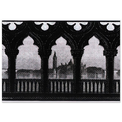 VENICE OCTOBER 1936 1936 - MC Escher Brushed Aluminum Print - 70x100 cm / 28x40 inches | MC Escher Aluminum Print | MC Escher Prints