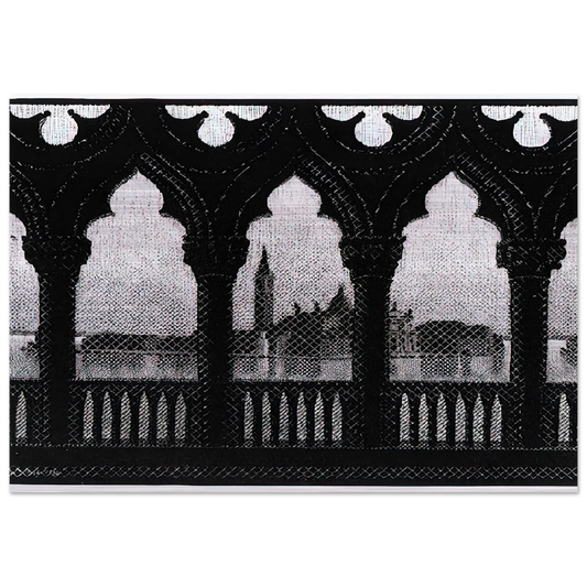 VENICE OCTOBER 1936 1936 - MC Escher Brushed Aluminum Print - 70x100 cm / 28x40 inches | MC Escher Aluminum Print | MC Escher Prints