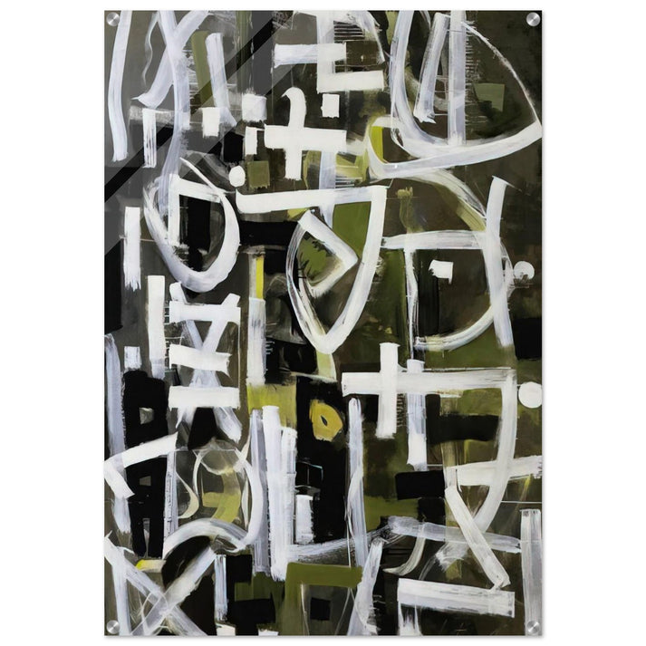 Number 2 - 1950 - Bradley Walker Tomlin Acrylic Print - 70x100 cm / 28x40″ inches | Bradley Walker Tomlin Wall Art | Bradley Walker Tomlin Prints
