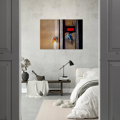 Treasury - Abstract Expressionism - Miriam Schapiro Brushed Aluminum Print - 70x100 cm / 28x40 inches | Miriam Schapiro Aluminum Print | Miriam Schapiro Prints