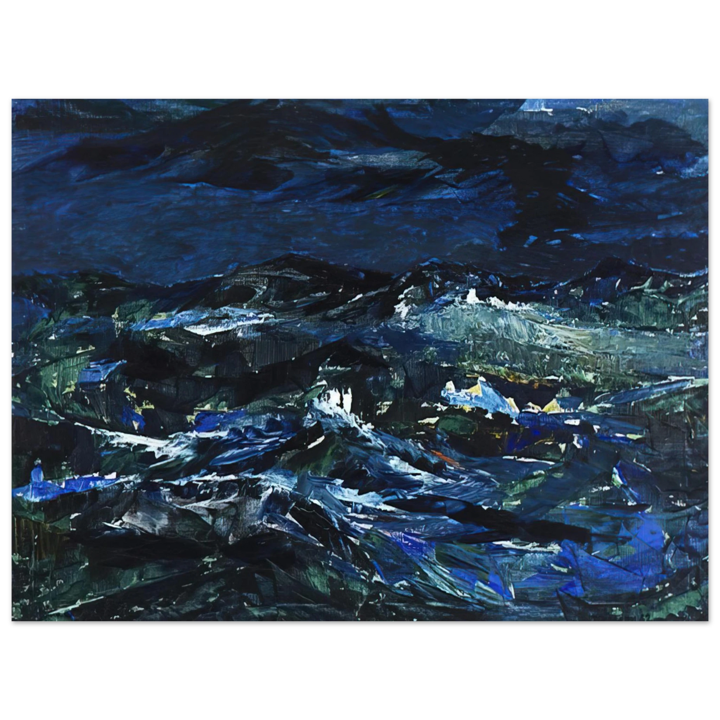 Tove Jansson - Sea - 1962  75x100 cm / 30x40inches Fine Art Poster