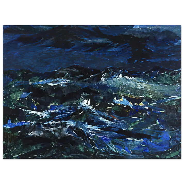 Tove Jansson - Sea - 1962  75x100 cm / 30x40inches Fine Art Poster