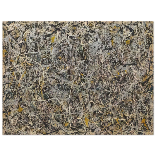 Jackson Pollock - NUMBER 1  75x100 cm / 30x40inches Fine Art Poster