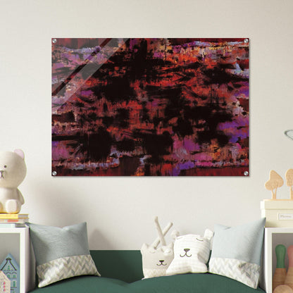 Pour la mère d'un condamné à mort - 1975 - Alfred Manessier Acrylic Print - 70x100 cm / 28x40″ inches