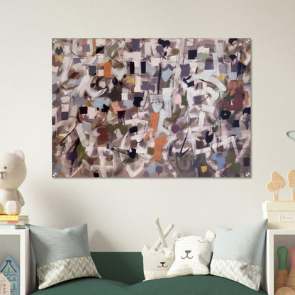 Number 15 - 1953 - Bradley Walker Tomlin Acrylic Print - 70x100 cm / 28x40″ inches | Bradley Walker Tomlin Wall Art | Bradley Walker Tomlin Prints