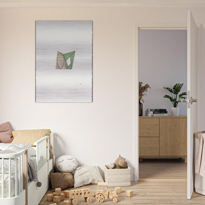 PAGES 10 1989 - Robert Mangold Brushed Aluminum Print - 70x100 cm / 28x40 inches | Robert Mangold Aluminum Print | Robert Mangold Prints
