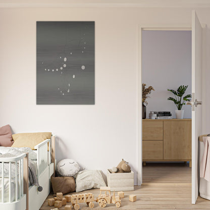SNOW FLURRY 1948 - Alexander Calder Brushed Aluminum Print - 70x100 cm / 28x40 inches | Alexander Calder Aluminum Print | Alexander Calder Prints