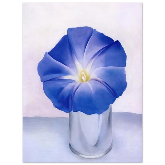 Georgia O'Keeffe - Blue Morning Glory Fine Art Poster