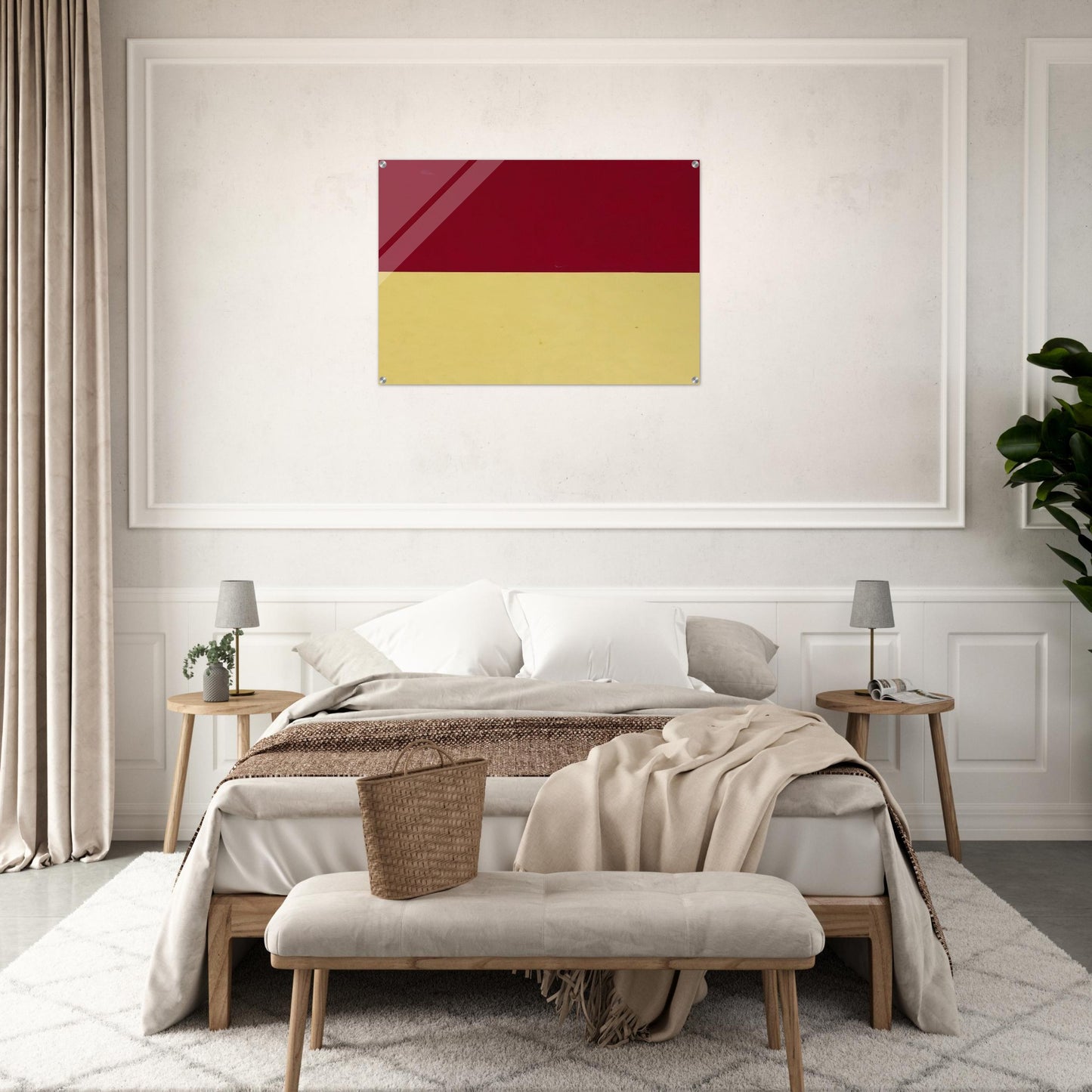 Red and Yellow - Ellsworth Kelly Acrylic Print - 70x100 cm / 28x40″ inches