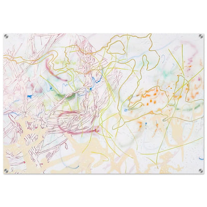 Polytropos - 1982 - Nancy Graves Acrylic Print - 70x100 cm / 28x40″ inches