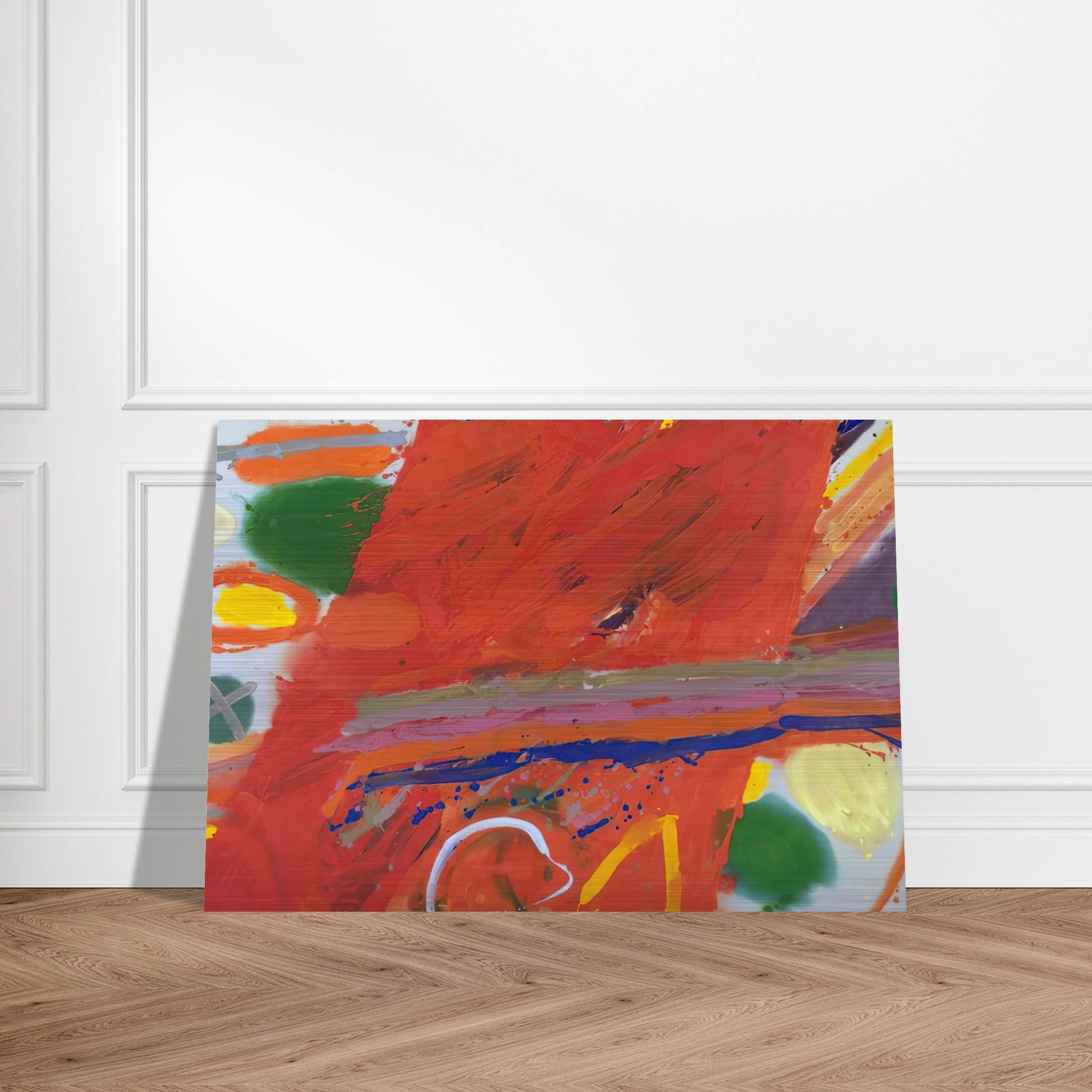 Empress - 1982 - Albert Irvin Brushed Aluminum Print - 70x100 cm / 28x40 inches | Albert Irvin Aluminum Print | Albert Irvin Prints